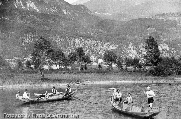 Historische Aufnahmen von Inn und Gaisau